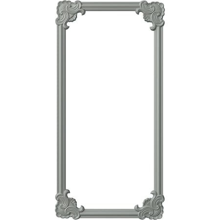 Ekena Millwork 31-in. W x 62-in. H Pompeii Panel Moulding Kit Single Panel PMLKPO31X62A